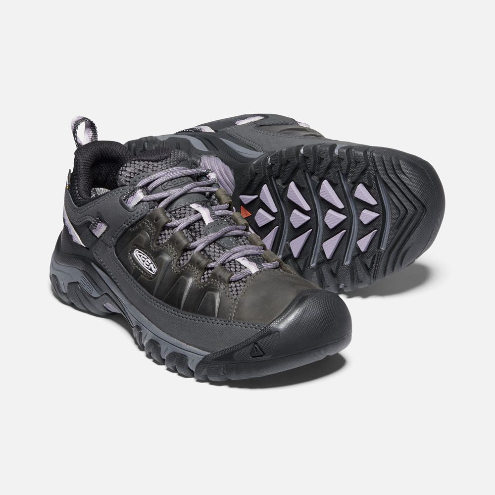 Keen Outdoor Ayakkabı Kadın Siyah - Targhee Iii Waterproof - Türkiye OISQ76591